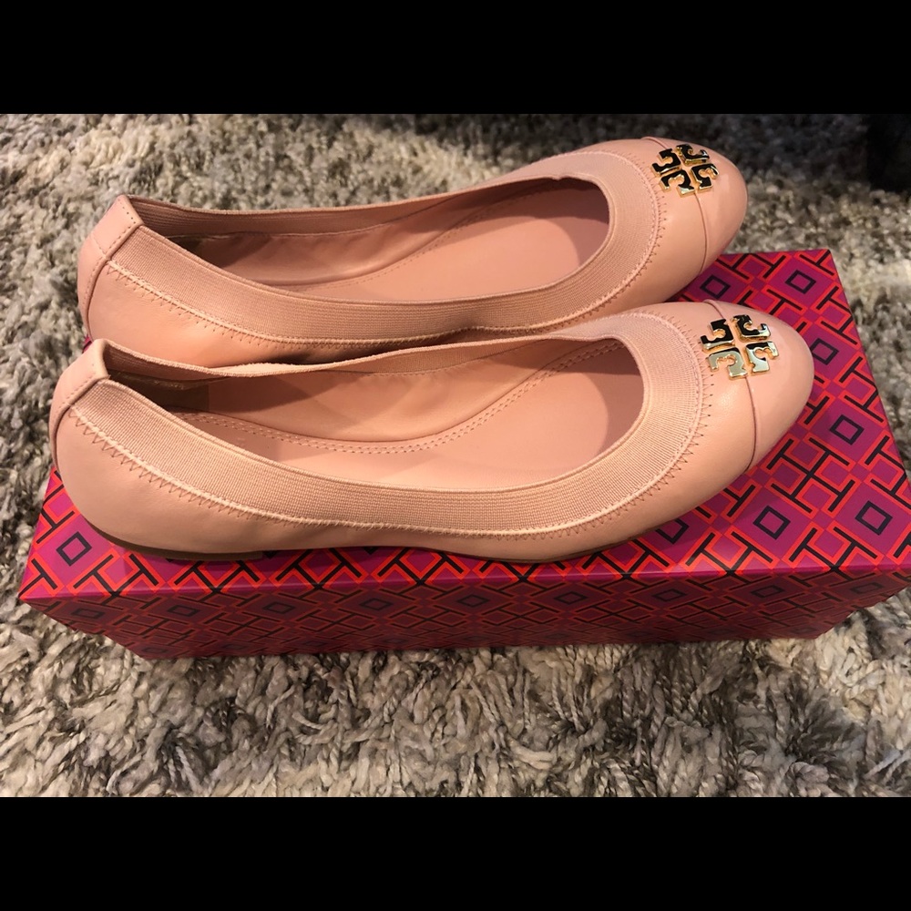 Tory Burch Jolie Ballet Flats Size 6 NEW